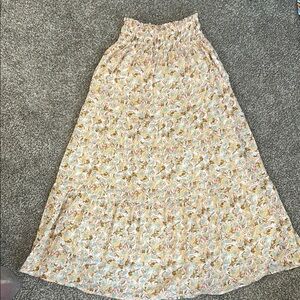 Mikarose Pastel Floral Skirt